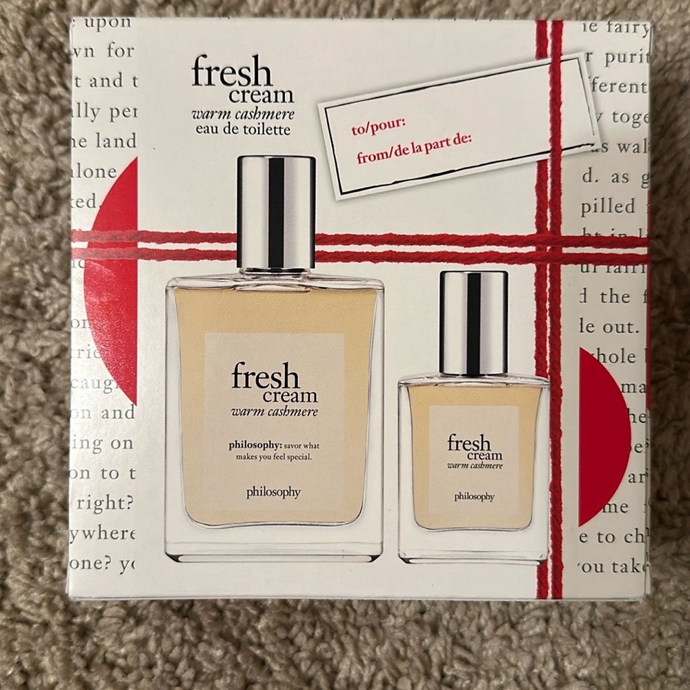 Warm Cashmere Philosophy Fragrance Set Philosophy Fresh